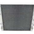Load image into Gallery viewer, Frostbite Aluminum Radiator- 2 Row FB710 fits 2007-2011 Jeep Wrangler - Back View