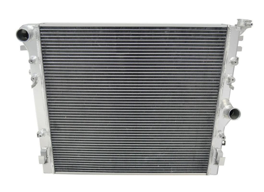 Frostbite Aluminum Radiator- 2 Row FB710 fits 2007-2011 Jeep Wrangler - Back View
