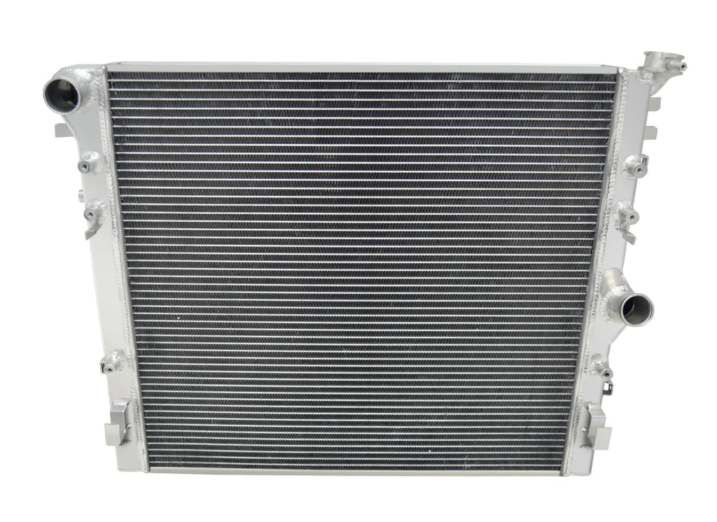 Frostbite Aluminum Radiator- 2 Row FB710 fits 2007-2011 Jeep Wrangler - Back View