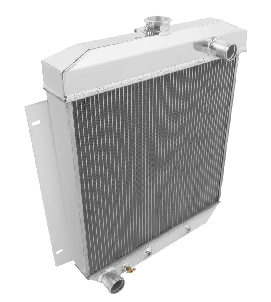 Frostbite Aluminum Radiator 2-Row fits 1954-1956 Ford Passenger Vehicles / 1954-1959 Ford Fairlane / Ranchero - Main Produ...