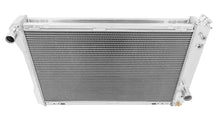 Load image into Gallery viewer, Frostbite Aluminum Radiator- 2 Row fits 1982-1992 Chevrolet Camaro / Pontiac Firebird - Check Fitment Details - Side View