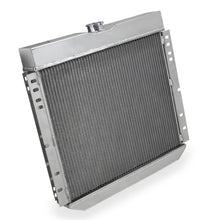 Load image into Gallery viewer, Frostbite Aluminum Radiator- 3 Row fits 1963-1973 Ford / Mercury - Check Fitment Details - Side View