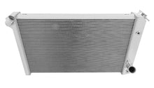 Load image into Gallery viewer, Frostbite Aluminum Radiator 3-Row fits 1973-1976 Chevrolet Corvette (all engines) - Check Fitment Details - Side View