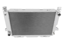 Load image into Gallery viewer, Frostbite Aluminum Radiator - 4 Row fits 1985-1997 Ford Bronco / F-150 / F-250 / F-350 - Check Fitment Details - Side View