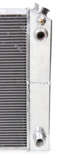 Load image into Gallery viewer, Frostbite Aluminum Radiator, w/ GM LS Swap- 3 Row fits 1967-1972 Chevrolet C10 Pickup / GMC C15/C1500 Pickup - Side View