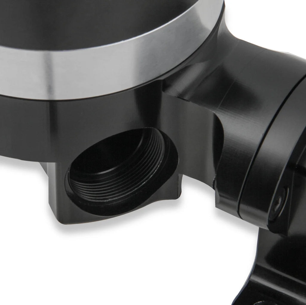 Frostbite Billet Aluminum 50gpm Electric Water Pump-Small Block Ford fits 1962-2001 AC / DeTomaso / Ford - Side View