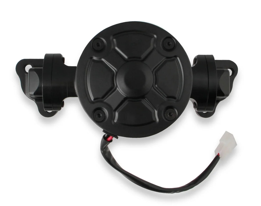 Frostbite Billet Aluminum 50gpm Electric Water Pump-Small Block Ford fits 1962-2001 AC / DeTomaso / Ford - Back View