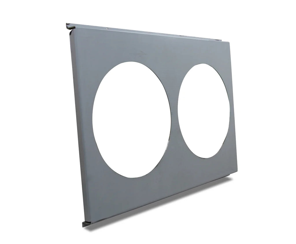 Frostbite "Direct Fit" Aluminum Fan Shroud fits 1965-1988 Buick / Cadillac / Chevrolet and more - Side View