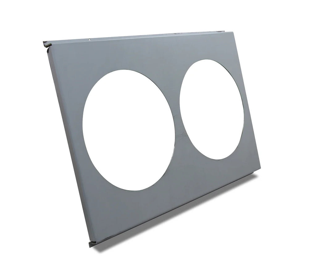 Frostbite "Direct Fit" Aluminum Fan Shroud fits 1965-1988 Buick / Cadillac / Chevrolet and more - Back View