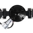 Load image into Gallery viewer, Frostbite Frostbite Aluminum BBC 35gpm Electric Water PumpBlack 22-114 - Side View