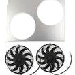Load image into Gallery viewer, Frostbite High Performance Fan/Shroud Package fits 1967-1969 1973-1974 Buick / Chevrolet / Oldsmobile / Pontiac - Side View