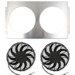Load image into Gallery viewer, Frostbite High Performance Fan/Shroud Package fits 1968-1974 1982-1992 Chevrolet / Dodge / Plymouth - Side View