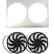Load image into Gallery viewer, Frostbite High Performance Fan/Shroud Package fits 1973-1991 Chevrolet / GMC - Check Fitment Details - Side View