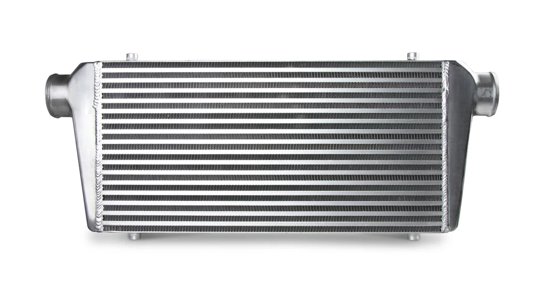 Frostbite Universal fit 23.5" X 12" X 3" core with 3" inlet/outlet - polished - Installation View
