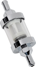 Load image into Gallery viewer, Fuel Filter - Clear - Mini - 1/4&quot; DragSpecialties 03-0051-BC145 - Main Product View