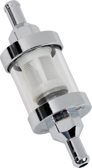 Fuel Filter - Clear - Mini - 1/4" DragSpecialties 03-0051-BC145 - Main Product View