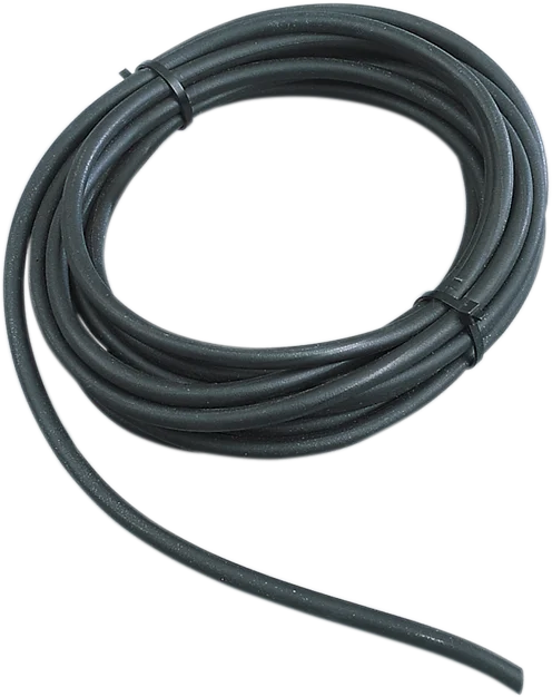 Fuel Line - Black - 1/4" x 25' - Side View