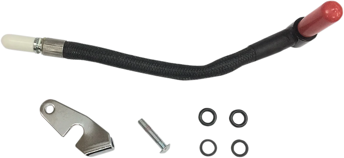 Fuel Line - EFI - Sportster DragSpecialties T02-0091 - Side View