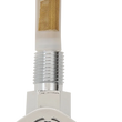 Load image into Gallery viewer, Fuel Petcock - 90° - Gloss Black - 1/4" NPT DragSpecialties T03-0075RB - Side View