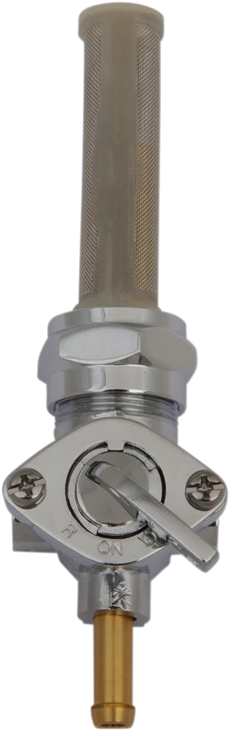 Fuel Petcock - Downward - Chrome - 22 mm DragSpecialties 03-0040-BC331 - Main Product View