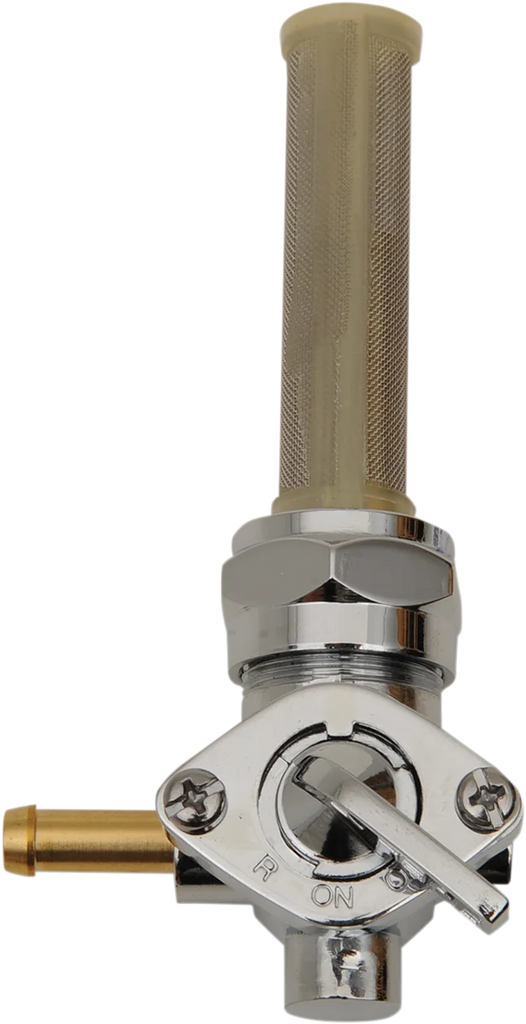 Fuel Petcock - Forward - Chrome - 22 mm DragSpecialties 03-0040L - Main Product View
