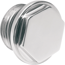Load image into Gallery viewer, Fuel Tank Outlet Plug - Chrome DragSpecialties L22-0044 - Main Product View