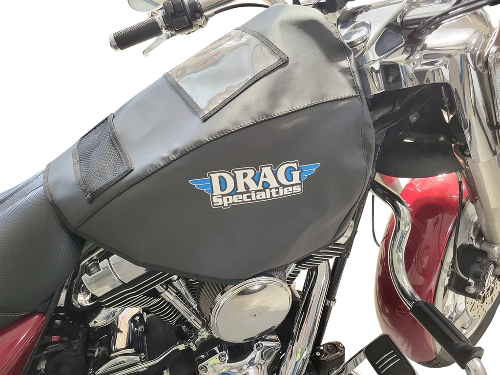 Fuel Tank Service Cover DragSpecialties X80-6028 - Side View