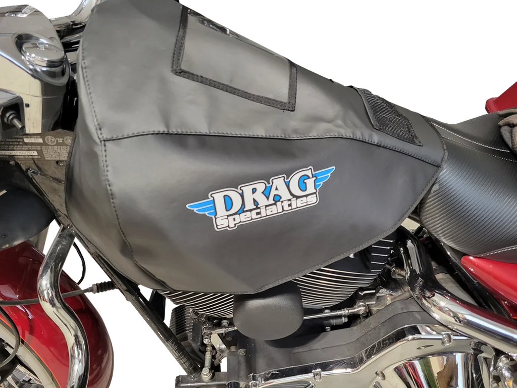 Fuel Tank Service Cover DragSpecialties X80-6028 - Back View