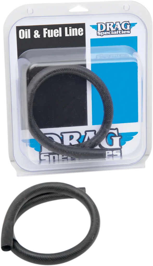 Fuel/Oil Line - Black - 1/2" - 2' DragSpecialties DOH-0122 - Main Product View