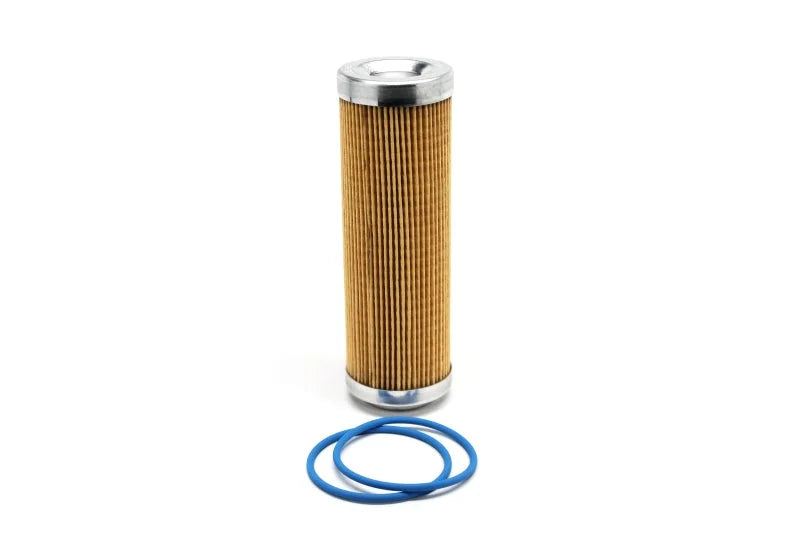 Fuelab 10 Micron Paper Replacement Element - 5in w/2 O-Rings & Instructions - Main Product View