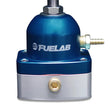 Load image into Gallery viewer, Fuelab 535 EFI Adjustable Mini FPR 25-90 PSI (2) -6AN In (1) -6AN Return - Blue - Main Product View