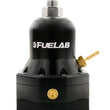 Load image into Gallery viewer, Fuelab 565 EFI Adjustable FPR 40-80 PSI (2) -10AN In (1) -10AN Return Max Flow Bypass - Black - Main Product View