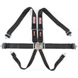 Load image into Gallery viewer, G-FORCE Racing Gear 6pt Harness Set L&amp;L Black Indiv Shldr