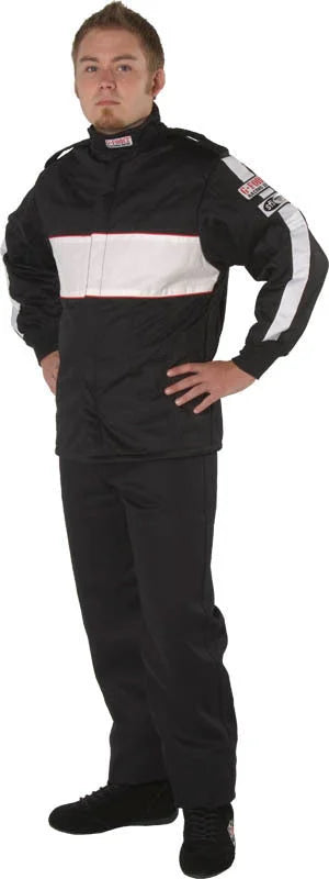 G-FORCE Racing Gear GF505 Jacket Only XX-Large Black GFR4385XXLBK
