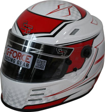 Load image into Gallery viewer, G-FORCE Racing Gear HELMET REVO GRAPHICS XXL RED SA2020