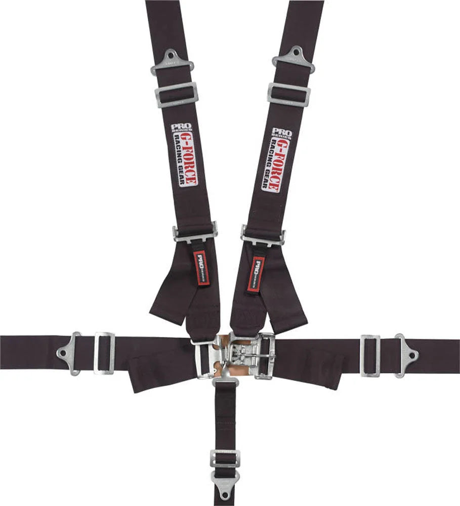 G-FORCE Racing Gear Indivd. Shoulder Harness Pull-Down Blk Pro Series
