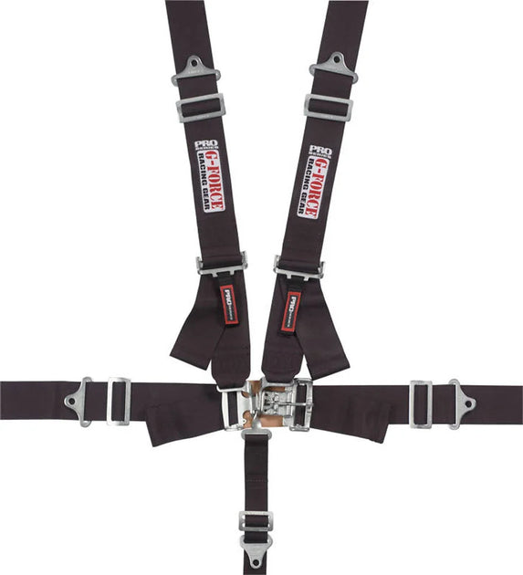 G-FORCE Racing Gear Indivd. Shoulder Harness Pull-Down Blk Pro Series