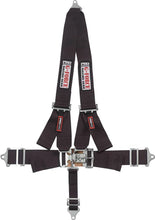 Load image into Gallery viewer, G-FORCE Racing Gear V-Type Harness Set Pull- Down Blk Pro Series