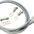 Load image into Gallery viewer, GBRAKES - Brake Line Front Silver Kaw - 17-10269