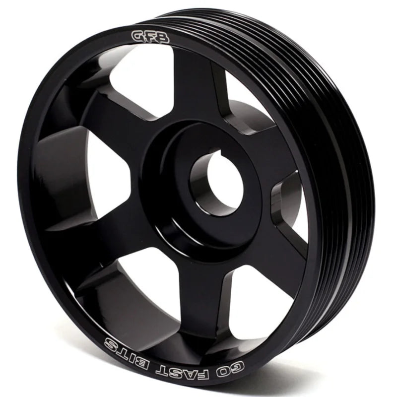 GFB 02-10+ WRX/STI Crank Pulley (Not Under-Drive) - Side View