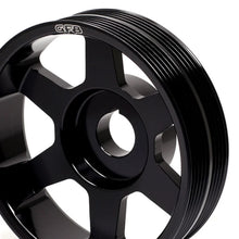 Load image into Gallery viewer, GFB 02-10+ WRX/STI Crank Pulley (Not Under-Drive) - Back View