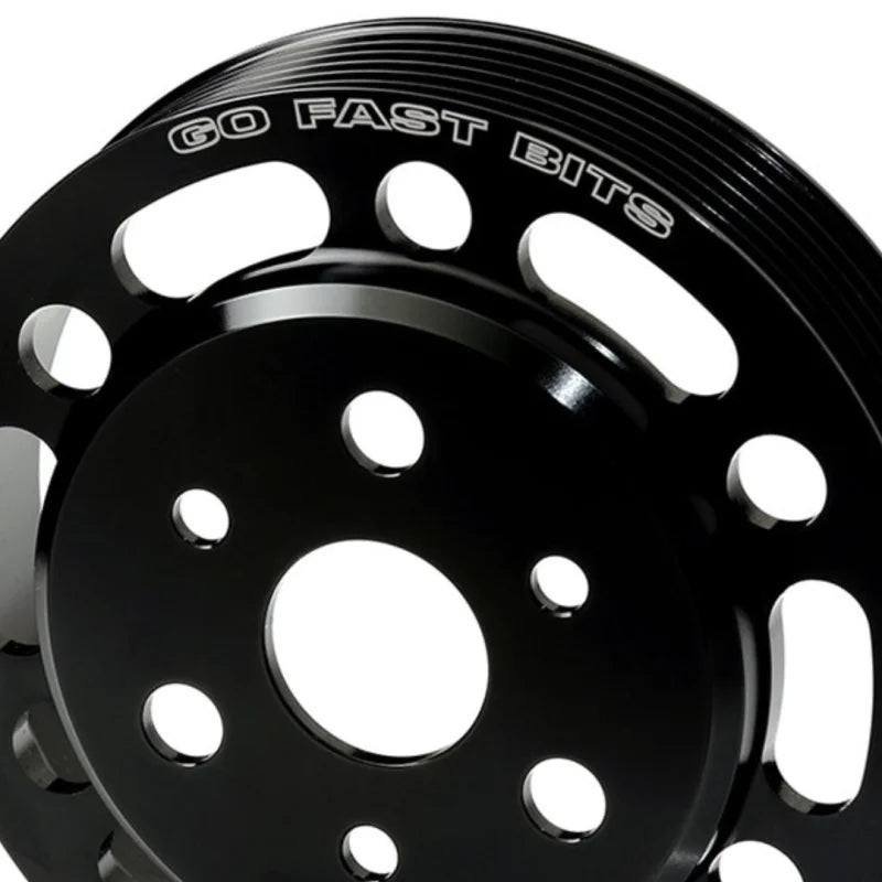 GFB 13+ Subaru BRZ / 13+ Scion FR-S Lightweight Aluminum Water Pump Pulley - Back View