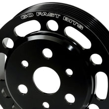 Load image into Gallery viewer, GFB 13+ Subaru BRZ / 13+ Scion FR-S Lightweight Aluminum Water Pump Pulley - Back View