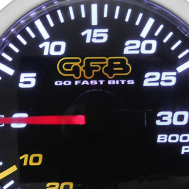 GFB 52mm Boost Gauge 30psi - Back View