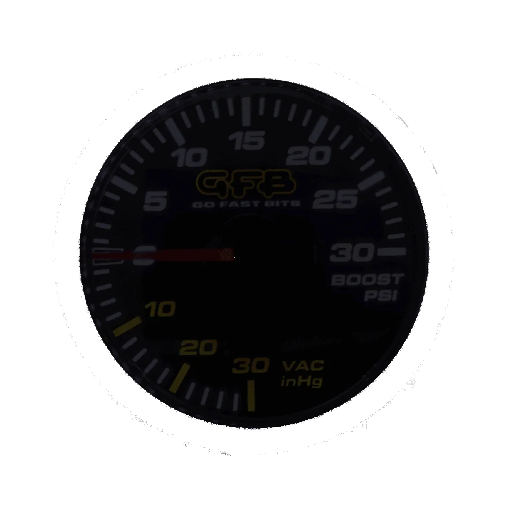 GFB 52mm Boost Gauge 30psi - Installation View