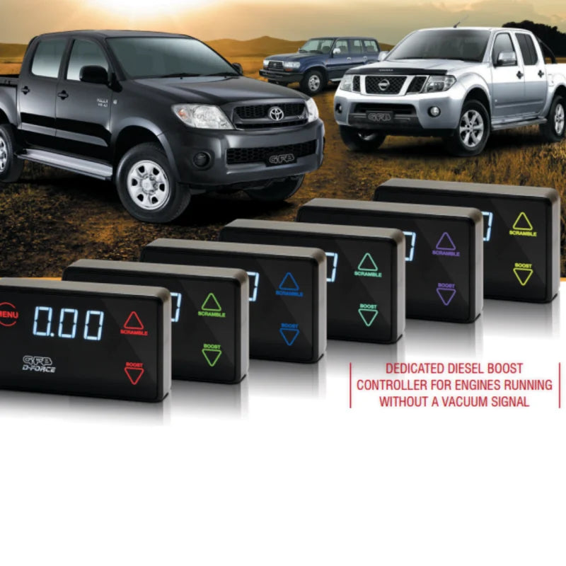 GFB D-FORCE Diesel Electronic Boost Controller w/ EGT Sensor (Non VNT Turbos) - Additional View 6