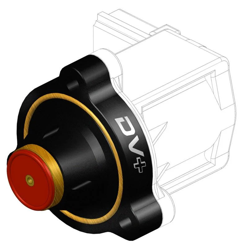 GFB Diverter Valve DV+ 2.0T VAG Applications (Direct Replacement) - Side View