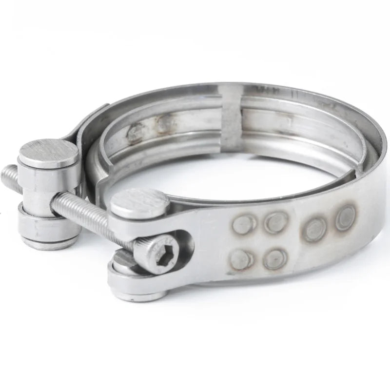 GFB EX50 V-band Wastegate Clamp (1 Piece) - Side View