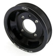 Load image into Gallery viewer, GFB Evo 4-9 Under-Drive Crank Pulley w/ Belt - Side View