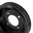Load image into Gallery viewer, GFB Evo 4-9 Under-Drive Crank Pulley w/ Belt - Back View